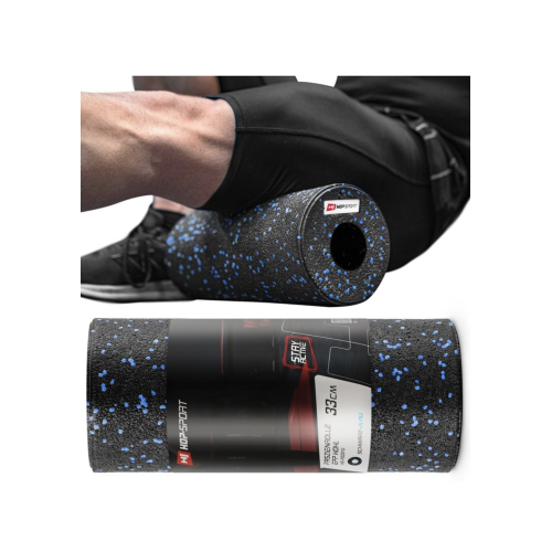 Массажный ролик  Hop-Sport HS-P033YG EPP 33 см blue - фото №7